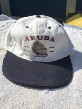 Aruba Vintage Adjustable Cap . Bought in Aruba on a Cruise and Never Worn